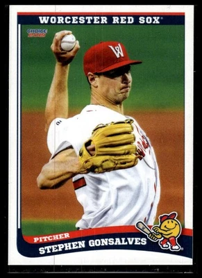 2021 Choice Worcester Red Sox #19 Stephen Gonsalves - Image 1 of 2