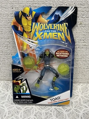 2009 金刚狼和 X 战警蟾蜍人偶 4 英寸带可拆卸吸盘漫威全新 — 第 1/3 张图片