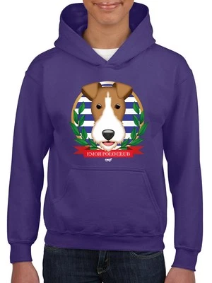Emoji Polo Club - Sudadera con capucha clásica con diseño de emblema de perro para jóvenes Foto 1 de 4