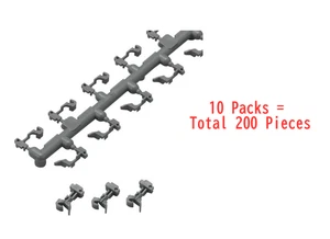 KATO N Scale Coupler N Gray 11-707 – 10 Packs (Total 200 Pieces) Japan - Picture 1 of 1