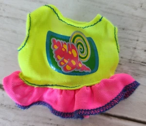 1990 Barbie "Hawaiian Fun" Fashions Island Styles Neon Top Doll Size - Bild 1 von 3