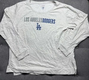 LOS ANGELES DODGERS Women's Long Sleeve Tee Shirt XXL Licensed - Picture 1 of 10
