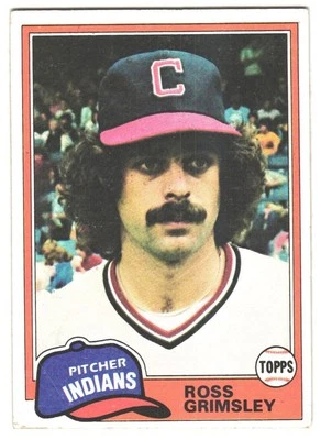 1981 Topps Ross Grimsley #170 - Image 1 of 2