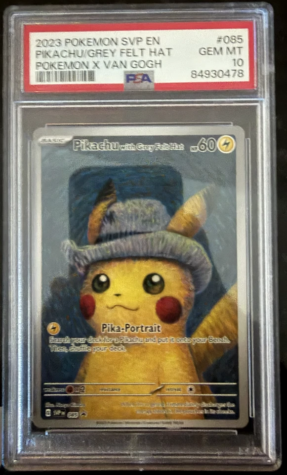 Pikachu with Grey Felt Hat 085 Sv: Scarlet & Violet Promo Cards Regular - Image 1 of 1