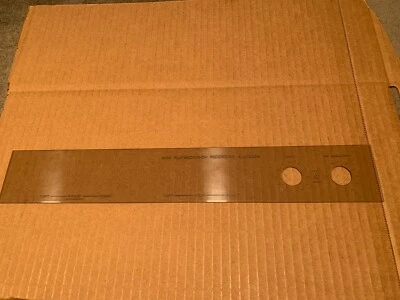 Sansui SD-5050 Reel to Reel Recorder Parting Out Faceplate Plastic - Image 1 of 4