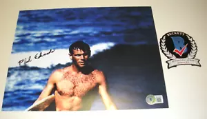 PHIL EDWARDS SURFING LEGEND RARE!! LAST 1 BECKETT/COA SIGNED 8X10 PHOTO - Picture 1 of 1