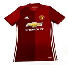Men's Manchester United 2016 2017 Home Jersey Shirt Adidas Ai6720 Size S