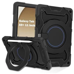 Case for Galaxy Tab A9 Plus 5G/ A9+ 11 Galaxy Tab A9 Plus 11 inch Case Black - Picture 1 of 7