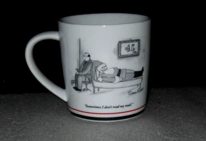 Christmas The New Yorker Mug / Cup  Santa Cartoon Holiday - Picture 1 of 3