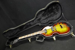 NUEVO Estuche rígido para guitarra eléctrica HOFNER HI-459 CUERPO DE VIOLÍN 6 CUERDAS - Imagen 1 de 9