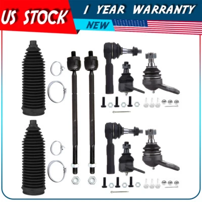 Front Lower Upper Ball Joints and Tie Rod End For 2000-2003 Dodge Durango Dakota - Image 1 of 4