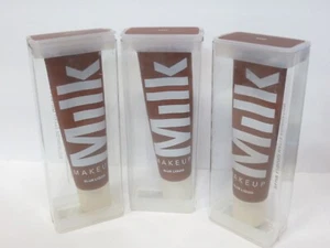 MILK MAKEUP BLUR LIQUID MATTE FOUNDATION DEEP 1 OZ BOXED (LOT OF 3) - Picture 1 of 3