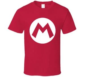 Mario M Mario Brothers Video Game Fan T Shirt - Picture 1 of 2