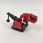 Dinotrux Ty Rux Red Dinosaur Wrecking Ball Truck Odlewana ciśnieniowo figurka 2015 Mattel 4,5"