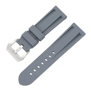 Thick Silicone Watch Band Rubber Bracelet Camouflage Straps 20mm 22mm 24mm 26mm - Picture 1 of 42