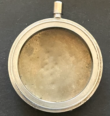 Antiguo estuche de reloj de bolsillo militar A-8 años 12 EE. UU. 358 MIL-W-6510 EE. UU. Foto 1 de 2