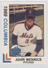 1989 Best Columbia Mets John Wenrick #17
