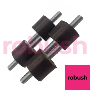 Rubber Bobbin Anti Vibration Car Boat Male/Male A Type 30/25 M8 x 20mm (x4) - Bild 1 von 3