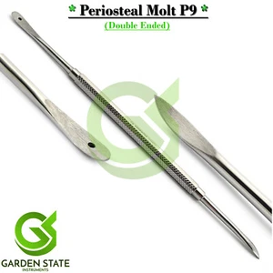 Dental Molt P9 Periosteal Scaler Implants Periosteum Oral Surgical Instruments - Picture 1 of 2
