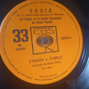 7" CYNARA & CYBELE "SABIA" + DANILO CAYMMI & VANIA "ANDANCA" BOSSA BRAZIL MILITO - Imagen 1 de 3