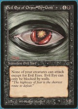 Evil Eye of Orms-by-Gore Legends PLD Black Uncommon CARD (245274) ABUGames