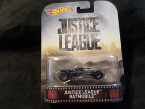 2018 HOT WHEELS RETRO TV SERIES JUSTICE LEAGUE BATMOBILE HOTWHEELS HW BLACK VHTF - Bild 1 von 1