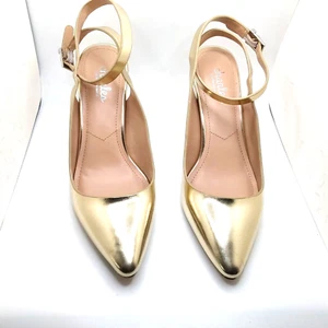 Charles By Charles David Women's Light Gold Pump Size 6.5M (A52) - Picture 1 of 8