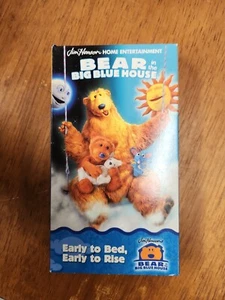 Bear in the Big Blue House VHS Jim Henson Early to bed, early to rise - Picture 1 of 3