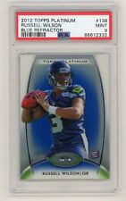 2012 Topps Platinum Russell Wilson Blue Refractor PSA 9 # 99 Rookie Card RC #138
