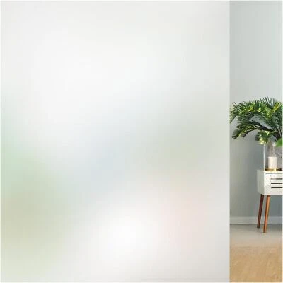 Fensterfolie Blickdicht Sichtschutzfolie Selbsthaftend Milchglasfolie Statisch.. - Bild 1 von 4