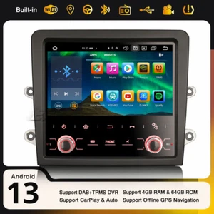 64GB Android 14 CarPlay Navi DAB+ Autoradio 8-Core USB Porsche Cayman/Boxste/911 - Imagen 1 de 17