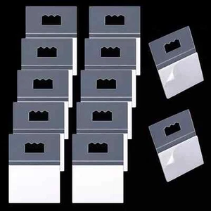 10 Pack Adhesive Picture Hangers, Plastic Picture Hangers without Nails Clear F - Picture 1 of 4