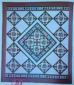 Bouquets For A Cure Quilt Kit McCall's Magazine 100% Cotton Timeless Roses - Picture 1 of 11