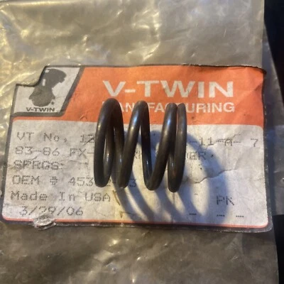 Muelle deslizante de horquilla inferior V-TWIN 13-9160 para Harley Davidson '83-'86 XL 'AA' Foto 1 de 3