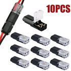 10x 2Pin Wiring Connector Quick Splice Electrical Cable Crimp Terminal Tools Kit