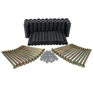 Sprocket Repair Kit Fits CAT 247B3 257B2 257B3 257D Carriage Bolts - Picture 1 of 3