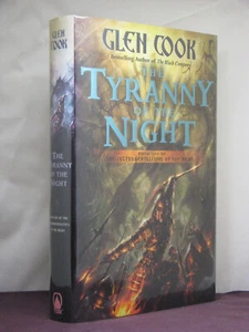 1st,signed by author,Instrumentalities 1:Tyranny of the Night by Glen Cook(2005) - Picture 1 of 4