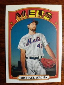 2021 Topps Heritage 72 Miguel Andujar Wrong Back Michael Wacha - Picture 1 of 2