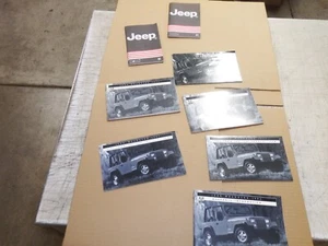 91 94 95 JEEP WRANGLER YJ PRODUCT WARRANTY BOOKS FACTORY OEM ORIGINAL 1994 1995 - Picture 1 of 5