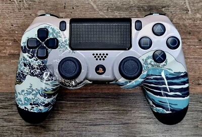Sony PS4 Dualshock 4 V2 Limited Special 500 Million Edition Custom "Big Wave" - Bild 1 von 4