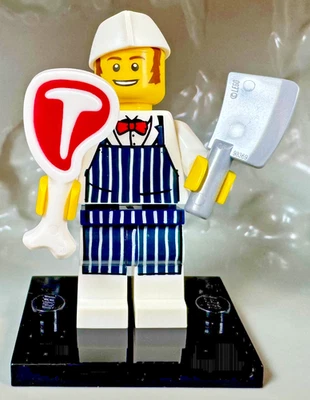 LEGO (8827) CMF серии 6 мясник минифигурка col06-14 полный набор новый шеф-повар повар - Изображение 1 из 4