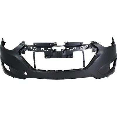 Front Bumper Cover For 2010-2015 Hyundai Tucson w/ fog lamp holes Primed Foto 1 de 4