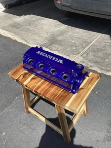 92-00 Honda D Series Valve Cover - D16 - D16z6 - D16y8 - D16y7 (galaxy blue)  - Picture 1 of 6