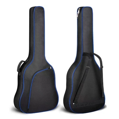 Bolsa de Guitarra Acústica Suave Acolchada Estuche de Concierto 40/41" Resistente 8mm Esponja Espesada Foto 1 de 4