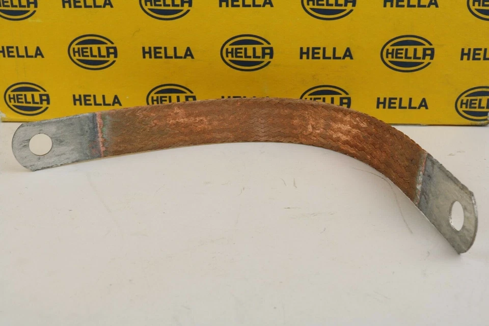 HELLA 30cm Copper Earth Strap Negative Engine to body Classic car mini 80A - Image 1 of 1