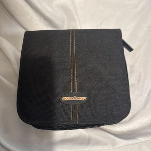 Soundgear Portafoglio CD 24 Sleeve Nero e Arancione EX Condizione - Foto 1 di 3
