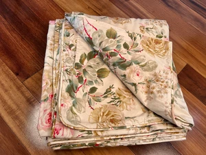 VTG Ralph Lauren WOODSTOCK GARDEN FLORAL King Duvet / Comforter Cover EUC - Picture 1 of 10