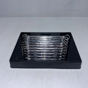 Snap On 10pc 12-Point Flank Drive Metric Combination Wrench Set 10-19 SOEXM710 - Picture 1 of 6