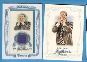 John Calipari RELIC Card + ALLEN & GINTER Card Arkansas Razorbacks Coach Cal - Picture 1 of 2