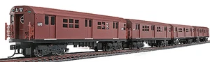 HO Proto 1000 New York City Transit R17 U-Bahn Red Bird 4 Wagen Set BRANDNEU - Bild 1 von 4